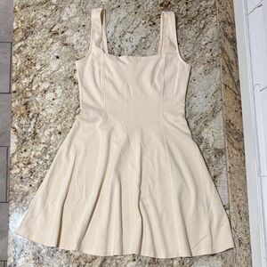 H&M Cream Mini Dress